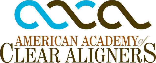A top Invisalign dentist, Dr. Adam Fienman is an active member of the American Academy of Clear Aligners. This image depicts the organization's logo.